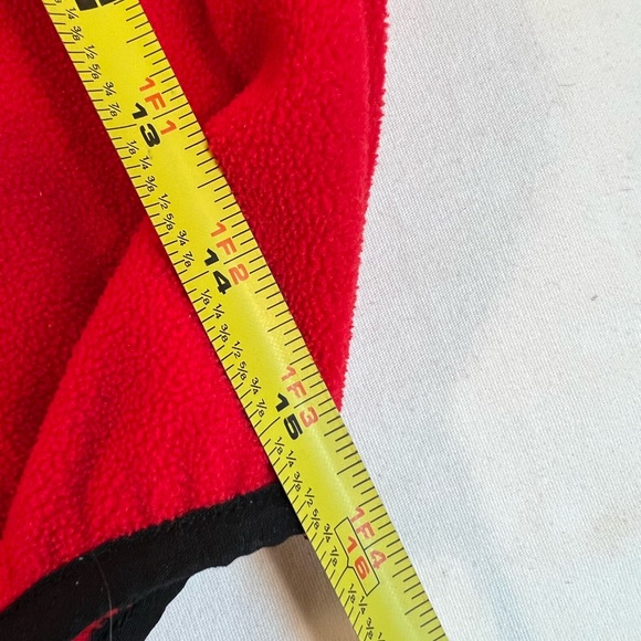 Forever 21 Cropped Fleece Womens Medium Red - Picture 9 of 10
